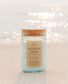 Golden Hour Michigan candle by Unsalted Candle Co. with pampas, white currant and soft musk, handcrafted with coconut apricot wax